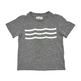 Sol Angeles grey w/white waves tshirt, 4 years