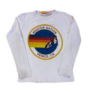Aviator Nation waffle long sleeve, 12 years