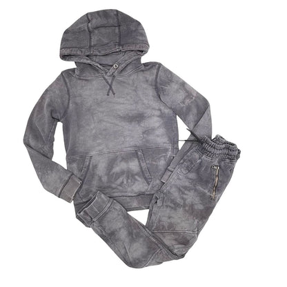 Joe's grey tie dye sweat set, 7 years