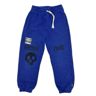 Nununu blue Control Freak sweatpants, 6-7 years