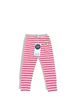Hux Berry Stripe legging, 6-12 months