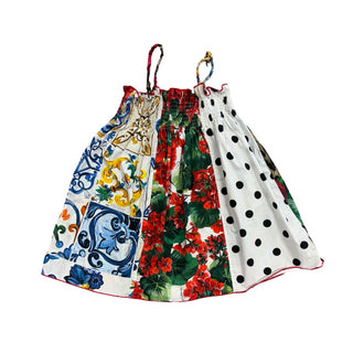 Dolce & Gabbana Multicolour patchwork dress, 3 years
