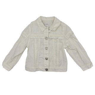 Mud Pie White Jean jacket, 2-3 years