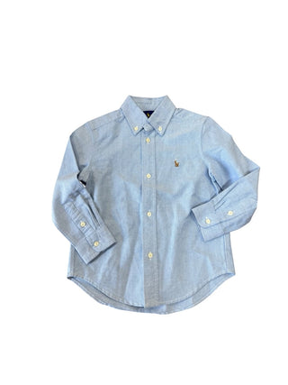 Ralph Lauren Blue dress shirt, 3 years