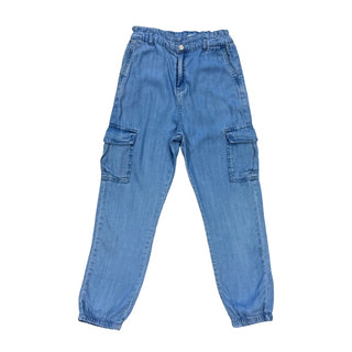 Mayoral Cuffed denim cargo pants, 9 years