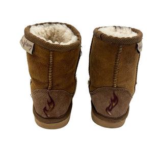 Penelope Wildberry hand painted ugg winter boots, 7 litte kid