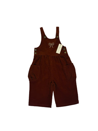 Rylee + Cru Wide leg overall ruby - new with tag, 6-12 months