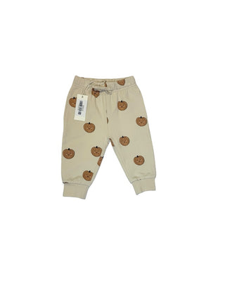 Quincy Mae Relaxed fleece pumpkin sweatpants - new with tag, 3-6 months