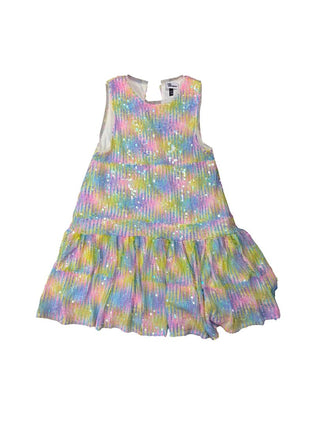 The tiny universe rainbow sequin dress, 6 years