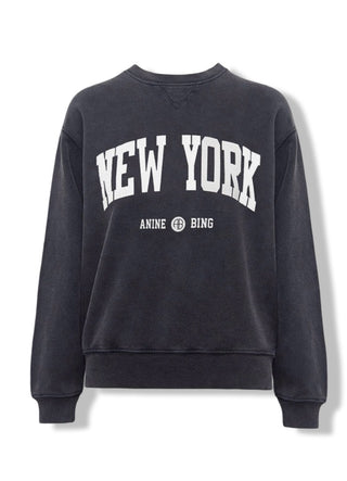 Anine Bing Gray New York  crewneck, XS