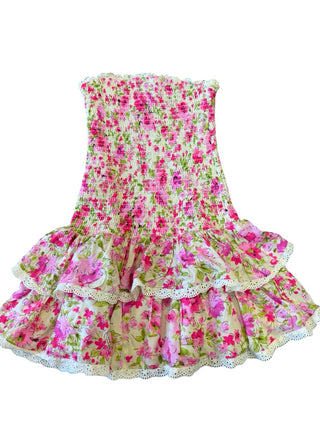 Katie J Floral dress, Xl (10-12 years)