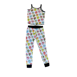 Rowdy Sprouts Grateful Dead tank top pajama set, 6 years