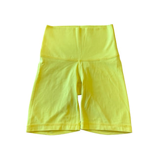 Tna Action Yellow bike shorts, Women’s 2xs