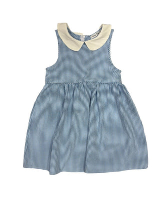orchid lane blue gingham dress, 8 years