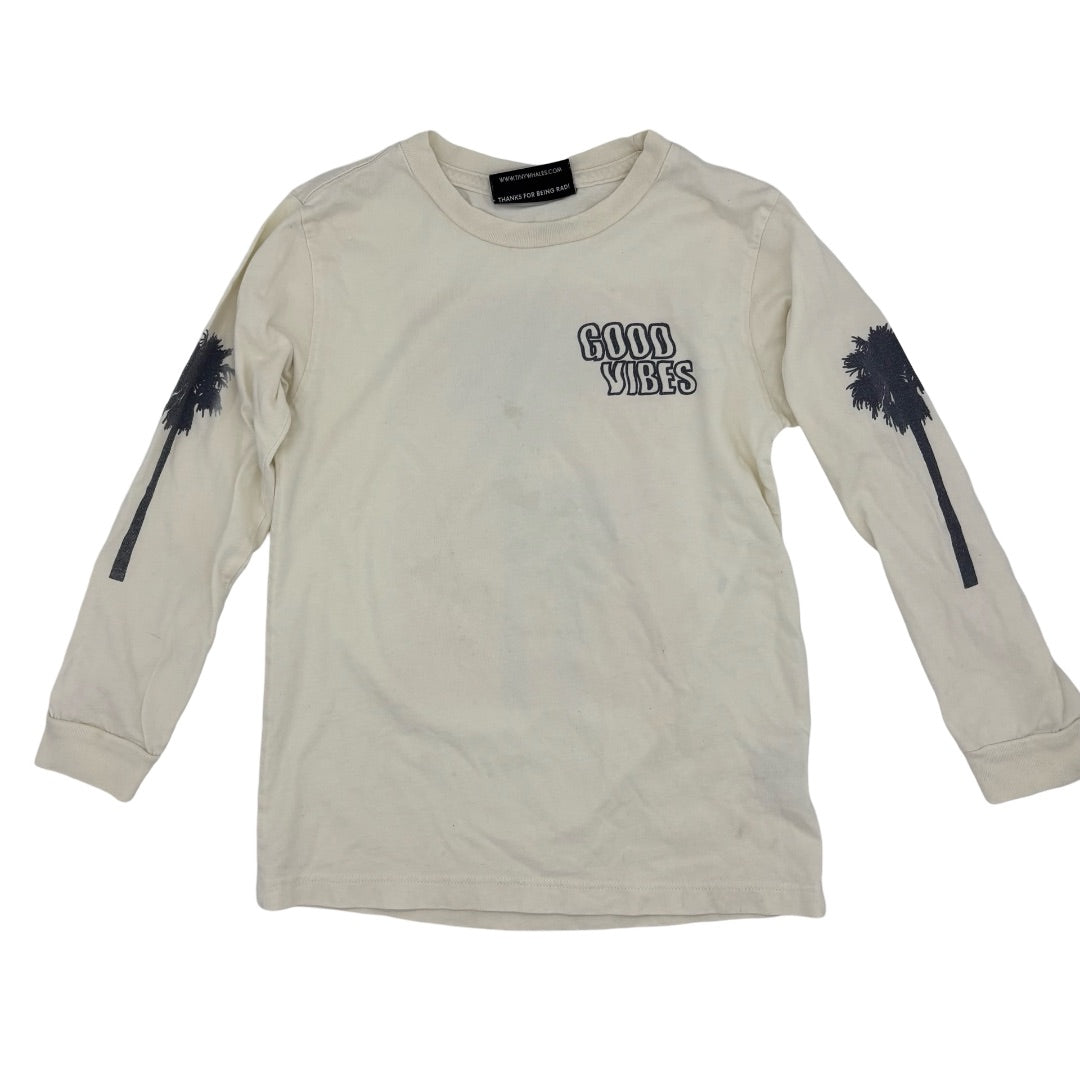 Tiny Whales Good vibes long sleeve, 6 years