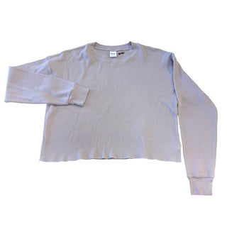 Tna Lavender waffle crop long sleeve, Women’s small