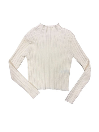 Zara cream knit long sleeve, 8-9 years