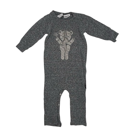 Hux Grey bear play suite, 6-12 months