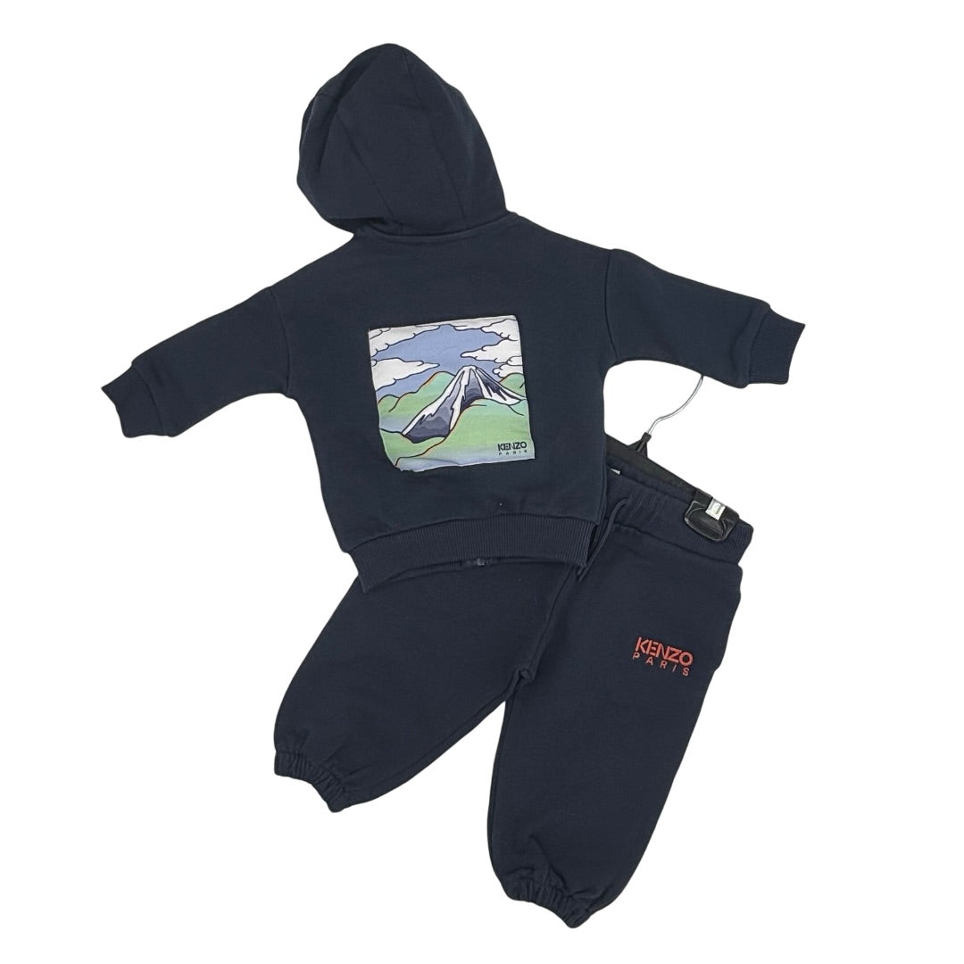 Kenzo Navy sweat shirt/pants set, 9 months