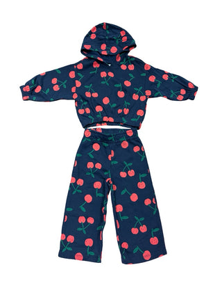 Old Navy Cherry fleece set, 2 years