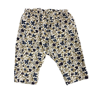 Bonpoint Green/blue floral print corduroy pants, 6 months