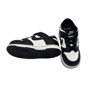 Nike black./white dunk low, 8 little kid