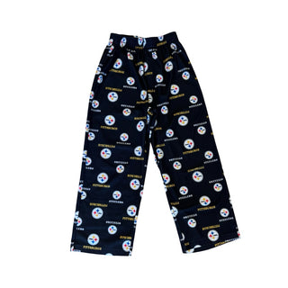 NFL Team Apparel Black Pittsburgh Steelers pajama pants, 8 years