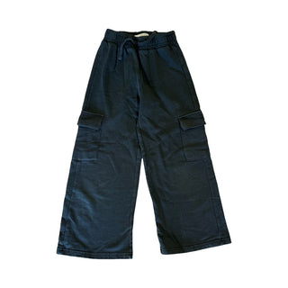 Zara Black cotton cargo pants, 8 years