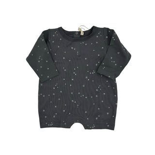 Quincy Mae Grey star play suit, 3-6 months