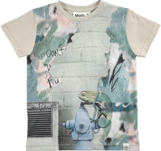Molo Chameleon Print Tee - New With Tags, 2 years