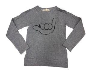 Appaman Grey Heather Hang Loose Sweatshirt - New With Tags, 10 years