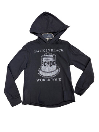 Rowdy Sprout Grey AC/DC pullover, new, 4 T