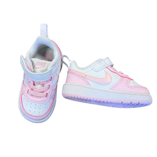 Nike pink/white Court Borough Low Recraft, 5 little kid