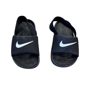 Nike black Kawa slide sandal, 7 little kid
