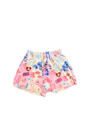 Preppy Goose fuzzy pajamas shorts, 10/12 Years