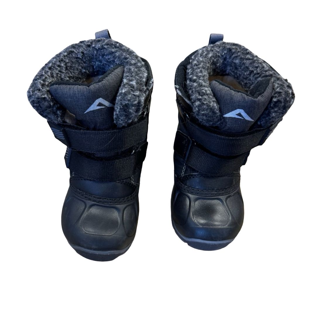 Acton Kiddy black winter boots w/removable felt, 5 little kid