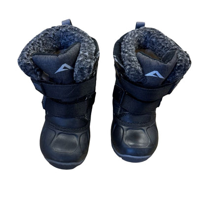 Acton Kiddy black winter boots w/removable felt, 5 little kid