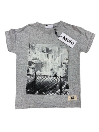Molo "Iron Gate Melange" Graphic Tee - New With Tags, 7 years