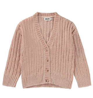 Molo Gianna Cardigan - Petal Blush, 9-10 years