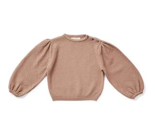 Soor Ploom Agnes Merino Wool Sweater | Dusty Pink, 8 years