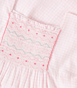 Bonpoint New with tags Paysanne smocked cotton dress, 6 years