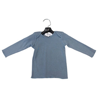 Bonpoint Blue long sleeve, 6 months
