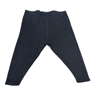 Bonpoint Distressed black leggings, 3 months