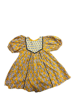 Zara Floral puff-sleeve dress, 2-3 years