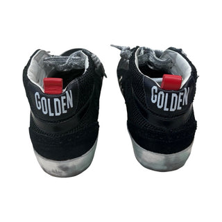 Golden Goose Mid Star Net Upper Leopard Horsey Star Sneakers, Euro 37 women’s