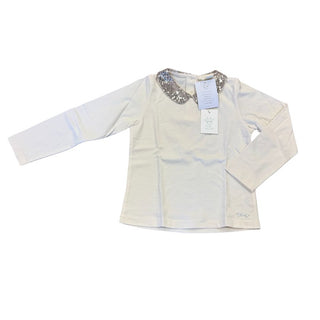 Marie Chantal new w/tags sequin collar long sleeve, 6 years