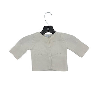 Jacadi White sweater, 3 months