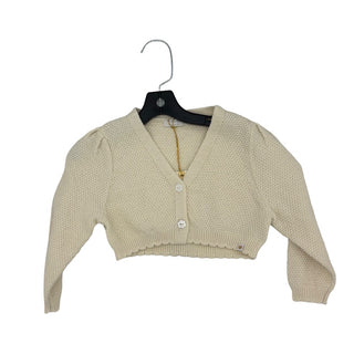 Noppies Cream cropped cardigan, 9-12 months