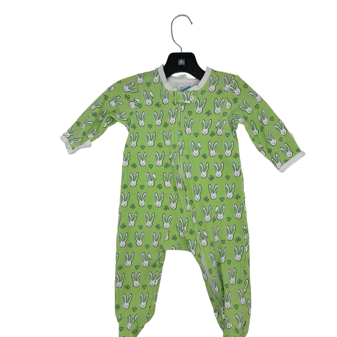 Roller Rabbit Green bunny sleeper, 6-9 months – Minissentials