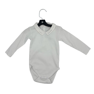 Jacadi White collared onesie, 12 months